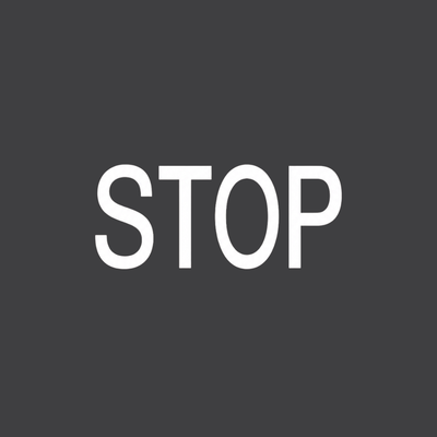 Розмітка 1.21 «напис “STOP”»