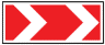 Знак 1.4.4 «Напрямок повороту»