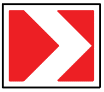 Знак 1.4.6 «Напрямок повороту»
